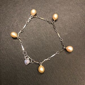 Pink Pearl Bracelet